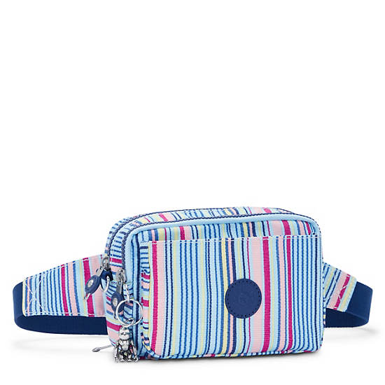 Kipling Abanu Multi Printed Convertible Çapraz Askılı Çanta Mavi Renkli | TR 2183NW